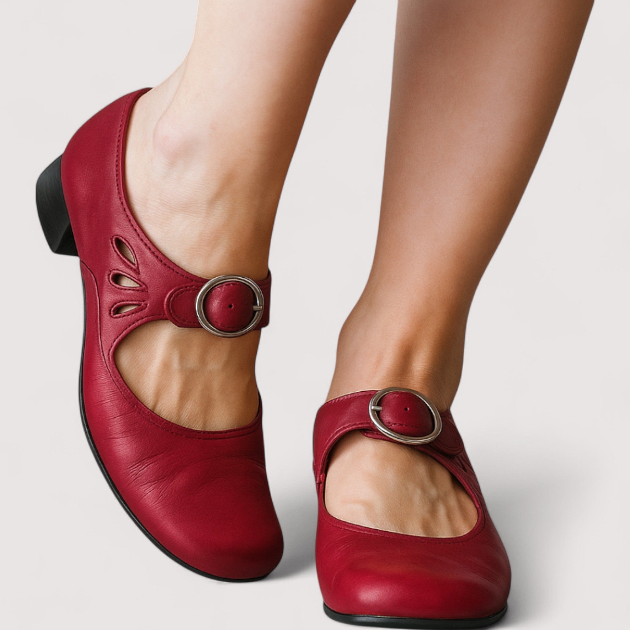 Clara - Elegante High Heels aus Synthetikleder