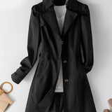 Cornelia | Taillierter Trenchcoat mit Knopfleiste