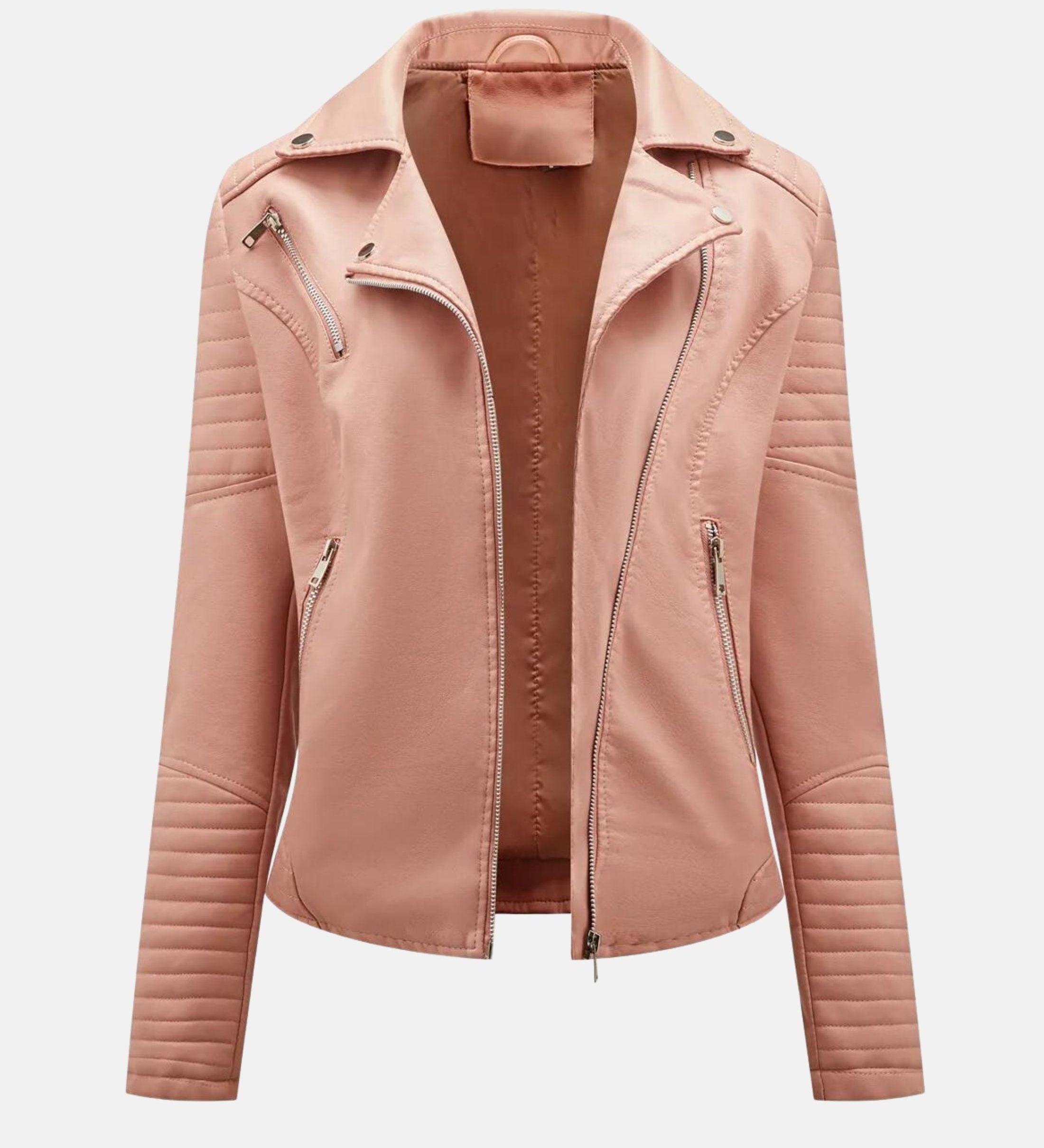 Elfi | Kurze Bikerjacke in Sonnengelb