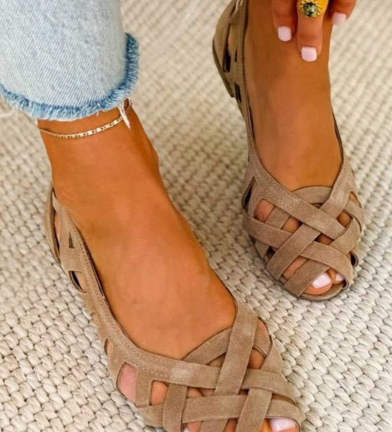 Emma | Geflochtene Sandalen Sommer Viva