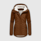 Martina | Winterparka mit Teddyfutter und Kapuze