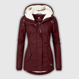 Martina | Winterparka mit Teddyfutter und Kapuze