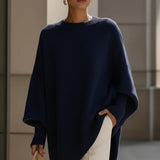 Rosemarie | Oversized Strickpullover mit Batwing-Ärmeln