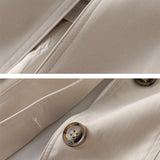 Cornelia | Taillierter Trenchcoat mit Knopfleiste