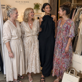 Helene | Ärmelloses Leinen-Maxikleid mit Rüschen