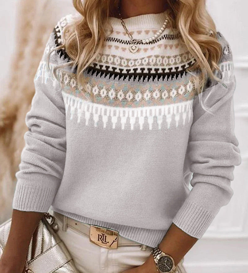 Wiebke | Fair-Isle Muster Pullover