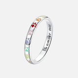 Sterling Silber Ring im Pfoten-Design