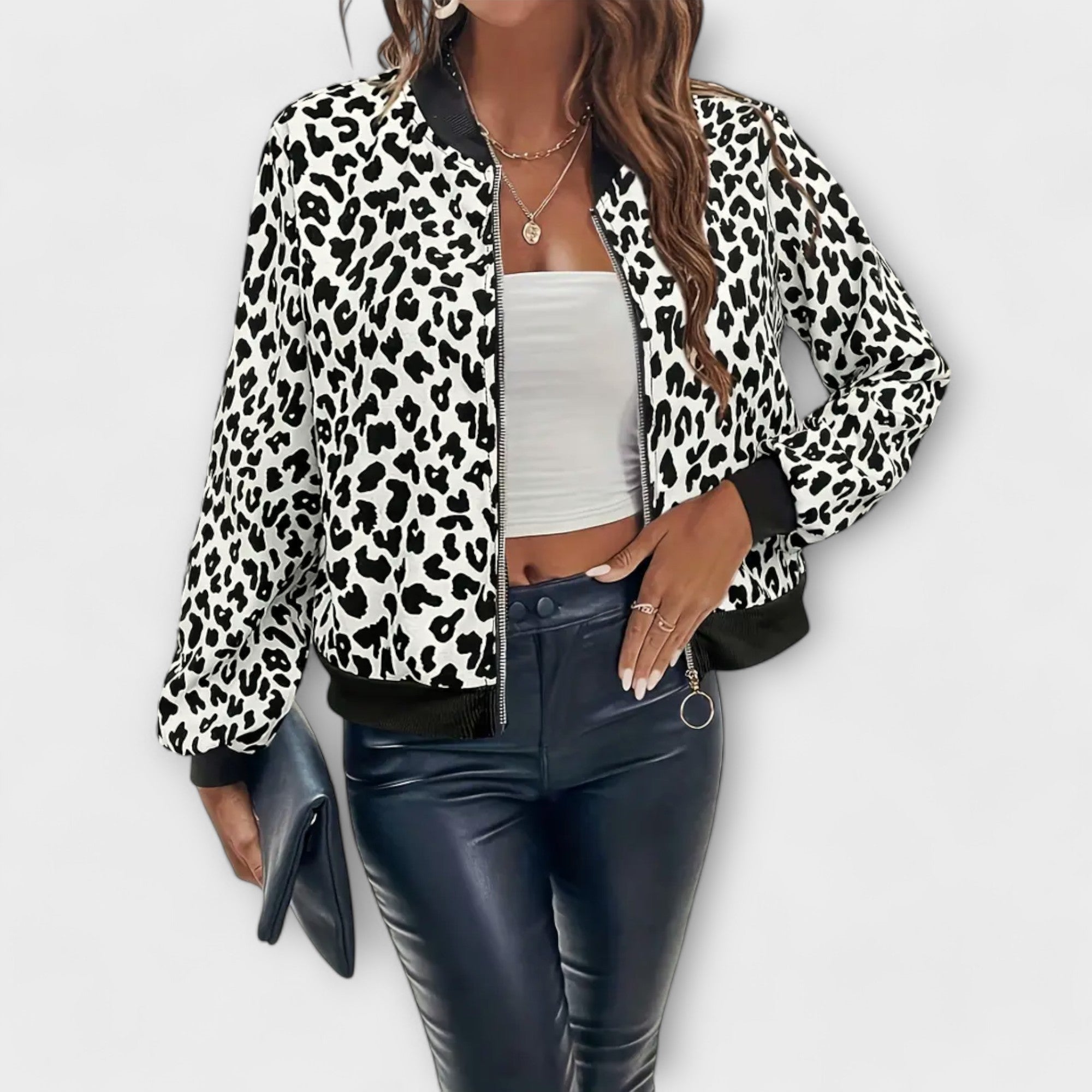 Raquel - Elegante Leopardenjacke