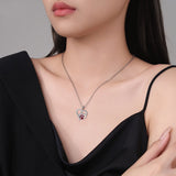Charmantes Halsband mit Pfotenabdruck