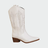 Western-Cowboy-Stiefel aus Leder