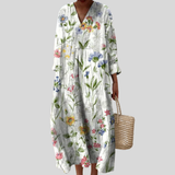 Flatternde Sommerkleid mit Print