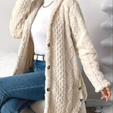 Sara - Flauschige Kapuzenjacke