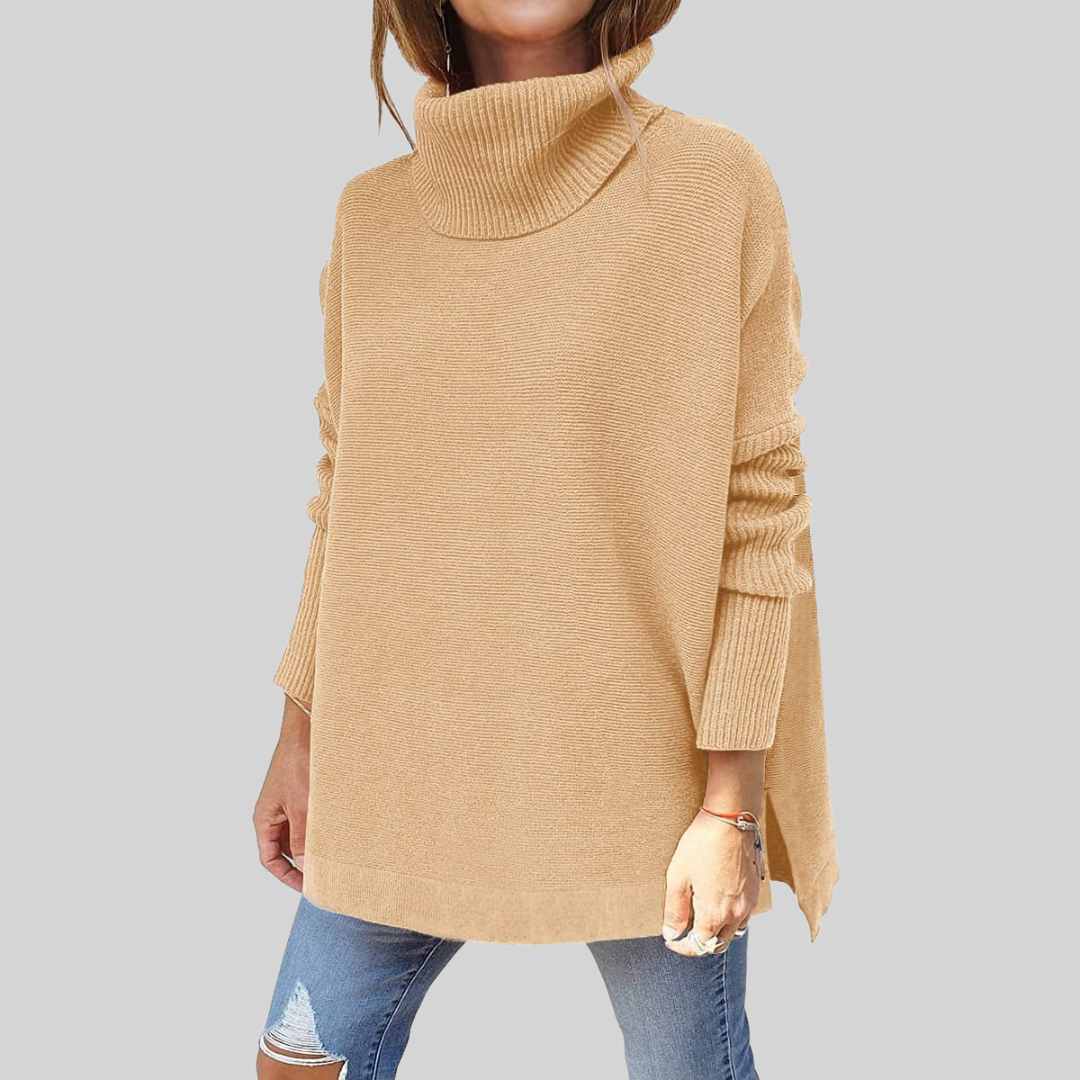 Almut | Oversized Rollkragenpullover