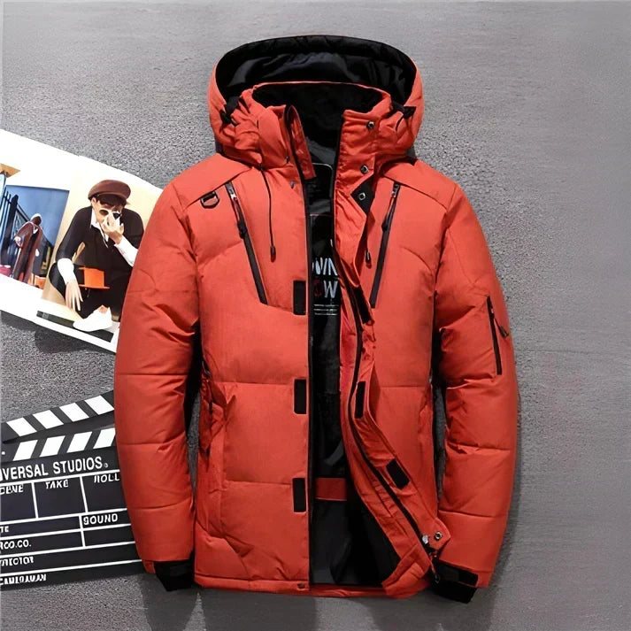 Sylvia | Warme Steppjacke mit Kapuze Jacke