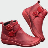 Premium-Leder-Orthopädische Stiefeletten