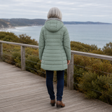 Ingrid | Gesteppter Wintermantel mit Kapuze