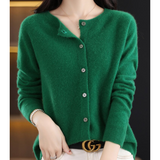 Lena – Cardigan mit Rundhalsausschnitt