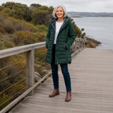 Ingrid | Gesteppter Wintermantel mit Kapuze
