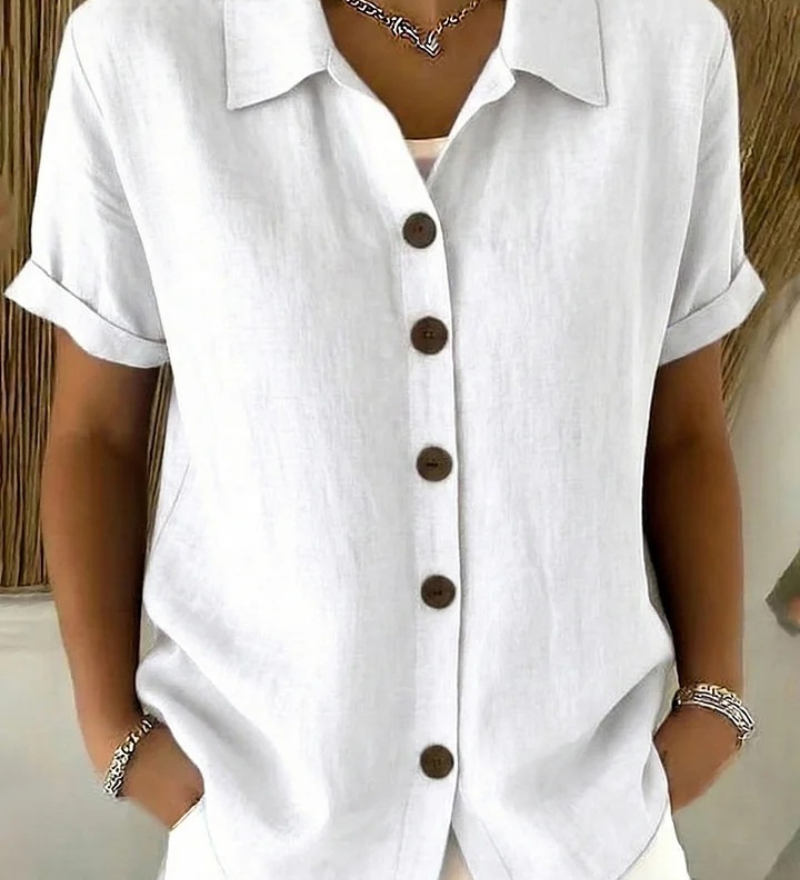 Knopf Vorder Bluse