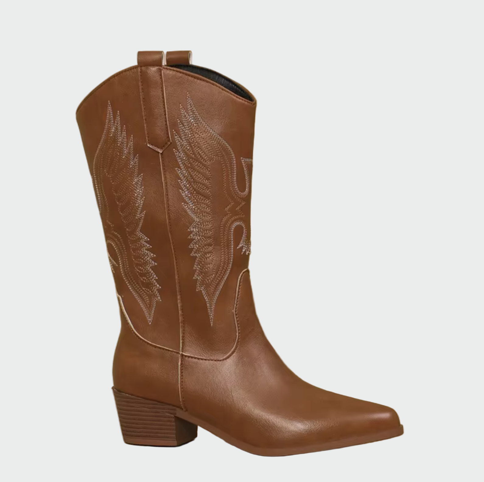Western-Cowboy-Stiefel aus Leder