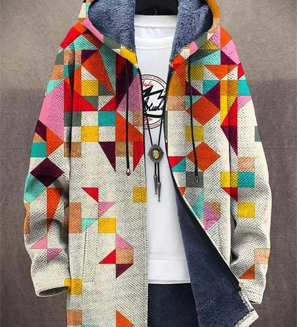 Vivienne | Kunstvoller Kapuzencardigan