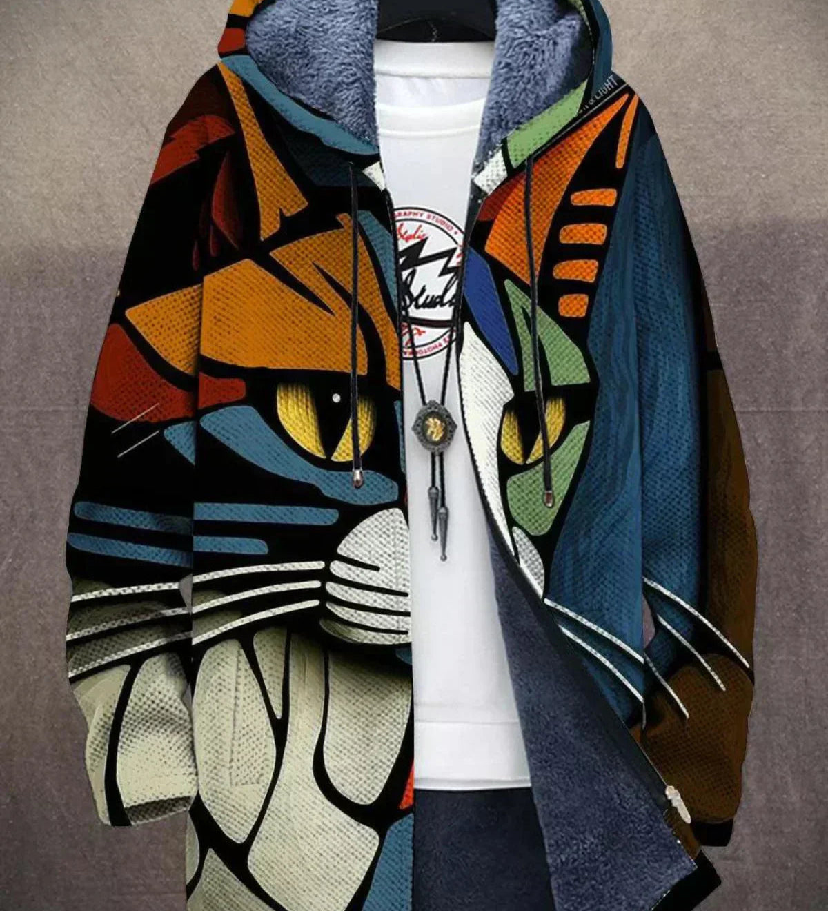 Rosalind | Künstlerischer Kapuzencardigan