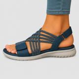 Sanrita | Leichte orthopädische Sandale mit elastischen Riemen