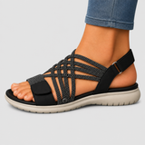 Sanrita | Leichte orthopädische Sandale mit elastischen Riemen