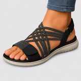 Sanrita | Leichte orthopädische Sandale mit elastischen Riemen