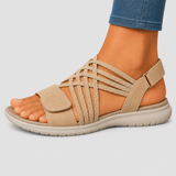 Sanrita | Leichte orthopädische Sandale mit elastischen Riemen