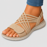Sanrita | Leichte orthopädische Sandale mit elastischen Riemen