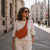 Gioia | Orange Schultertasche