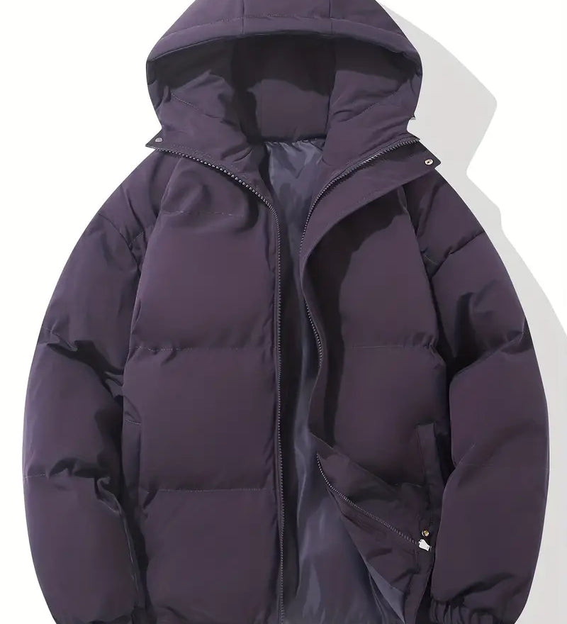 Heidi | Gesteppte Kapuzenjacke in Puderrosa