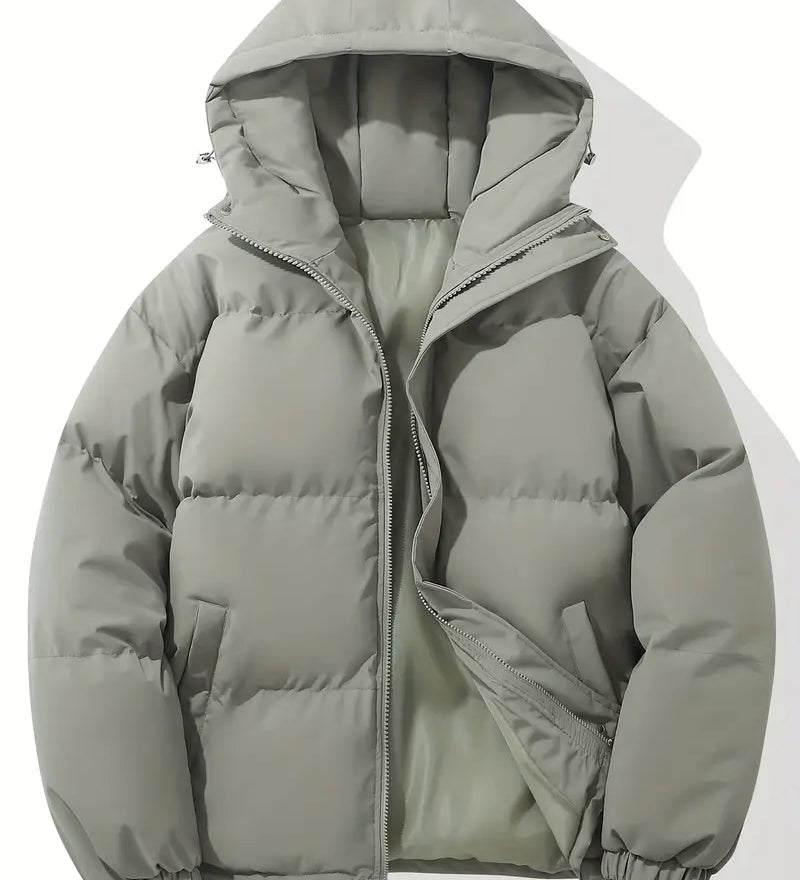 Heidi | Gesteppte Kapuzenjacke in Puderrosa