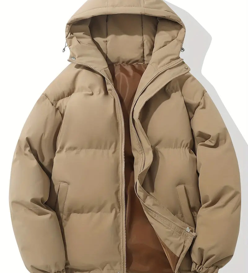 Heidi | Gesteppte Kapuzenjacke in Puderrosa