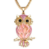 Goldene Eulen-Kette