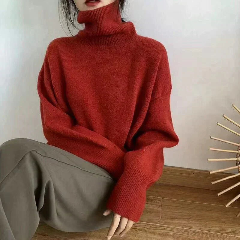 Ilona | Oversized Rollkragenpullover
