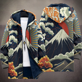 Ezra | Kunstvoller Kapuzencardigan