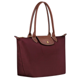 Longchamp - Medium Le Pliage Tote, Burgunder