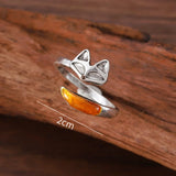 Retro Fuchsgeist Ring