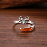 Retro Fuchsgeist Ring