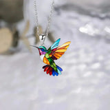 Elegante Kolibri-Halskette mit kostenlosen Ohrringen – Nur für kurze Zeit erhältlich!