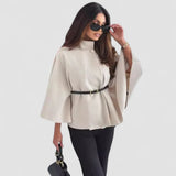 Aline - Papillon Mantel mit Gürtel