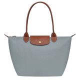 Longchamp - Medium Le Pliage Tote, Stahl