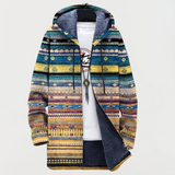 Gabriele | Kapuzenjacke mit grafischem Muster