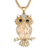 Goldene Eulen-Kette