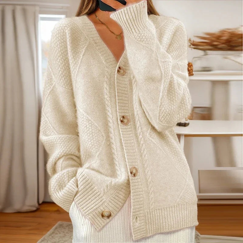 Eloísa - Rippstrick-Cardigan