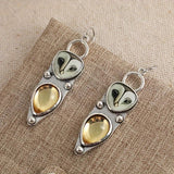 Boho Eulen Ohrringe - Nickel-Frei für Sensible Ohren