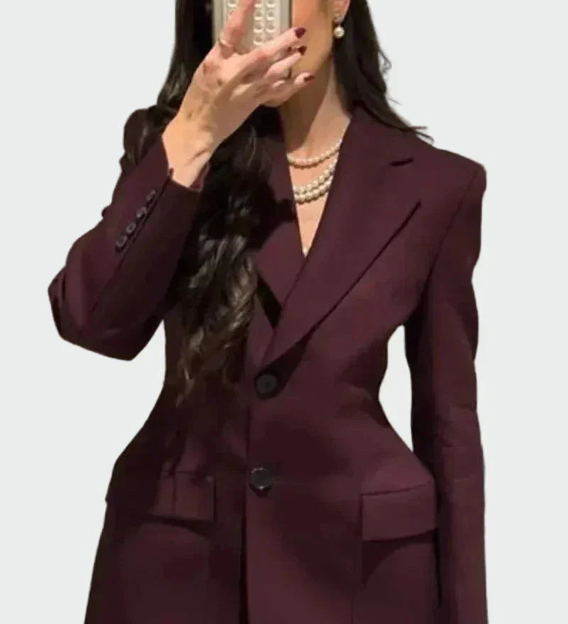 Blazer mit beeindruckender Linie