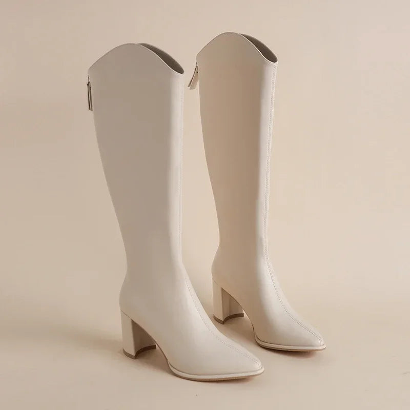 Hilda - Stiefel mit blockabsatz und Eleganz für den Winter
